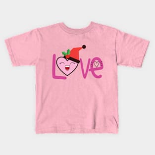 CUTE HEART LOVE Kids T-Shirt